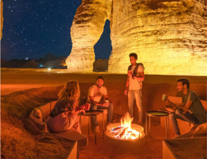 AlUla Campfire Gathering