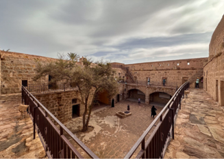 Tabuk Castle Courtyard